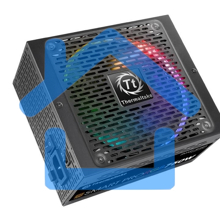 Блок питания Thermaltake Smart Pro RGb (PS-SPR-0750FPCBEU-R), 750Вт, 80 PLUS Bronze, 140мм, модульный, черный