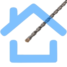 Бур по бетону 8х260 мм крестовая пластина SDS PLUS Kranz