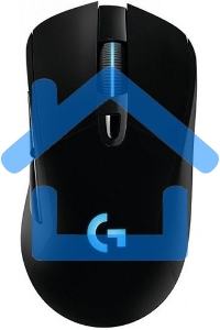 Мышь беспроводная Logitech Gaming Mouse G703 черный, 25600 dpi, радиоканал, USB, кнопки - 6