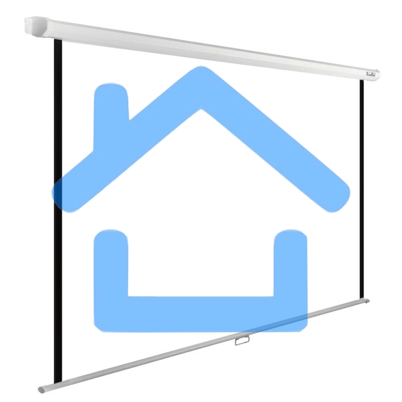 Экран Cactus 200x200см WallExpert CS-PSWE-200x200-WT 1:1 настенно-потолочный рулонный