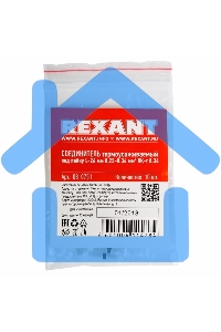 Соединитель термоусаживаемый под пайку L-26 мм 0.25-0.34 мм² (ПК-т 0,34) белый Rexant