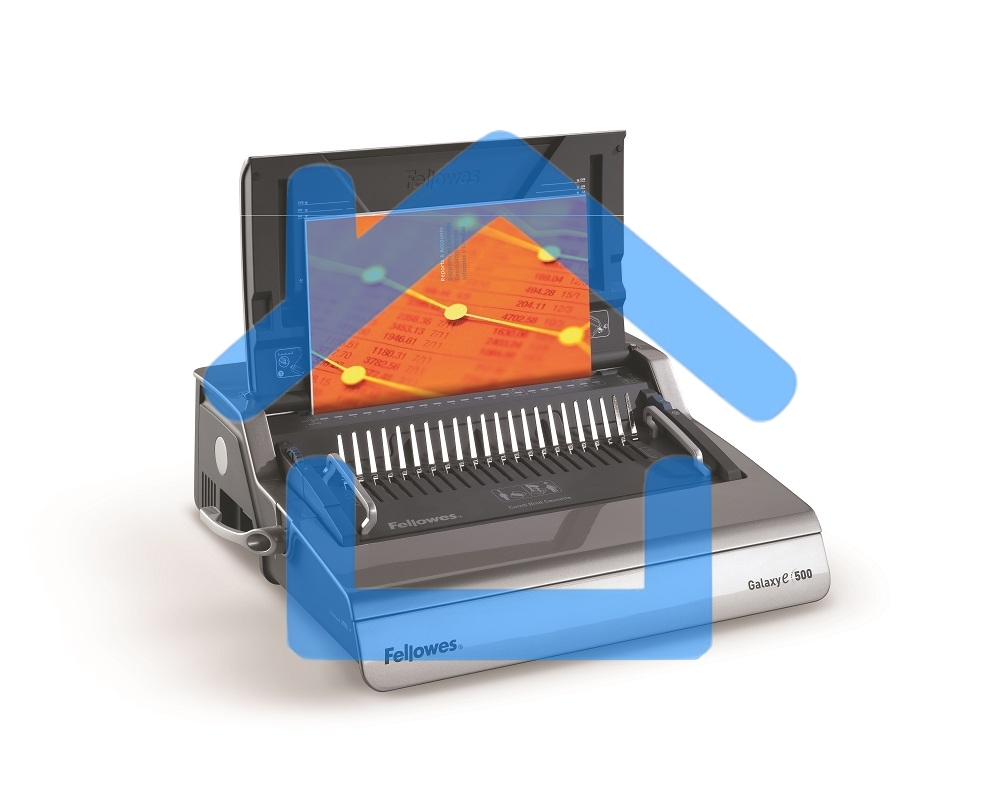Переплетчик Fellowes Galaxy E (FS-56221) A4/перф.25л.сшив/макс.500л./пластик.пруж. (6-50мм)/электр.