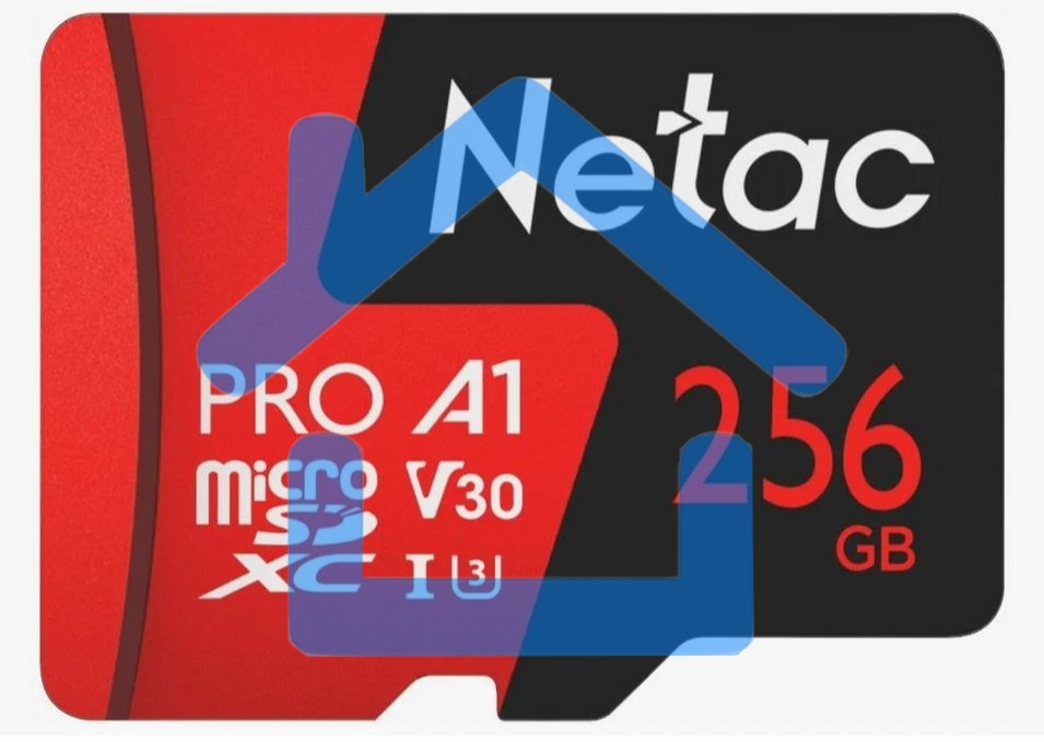 Флеш карта NeTac Карта памяти Netac MicroSD P500 Extreme Pro 256Gb, Retail version card only