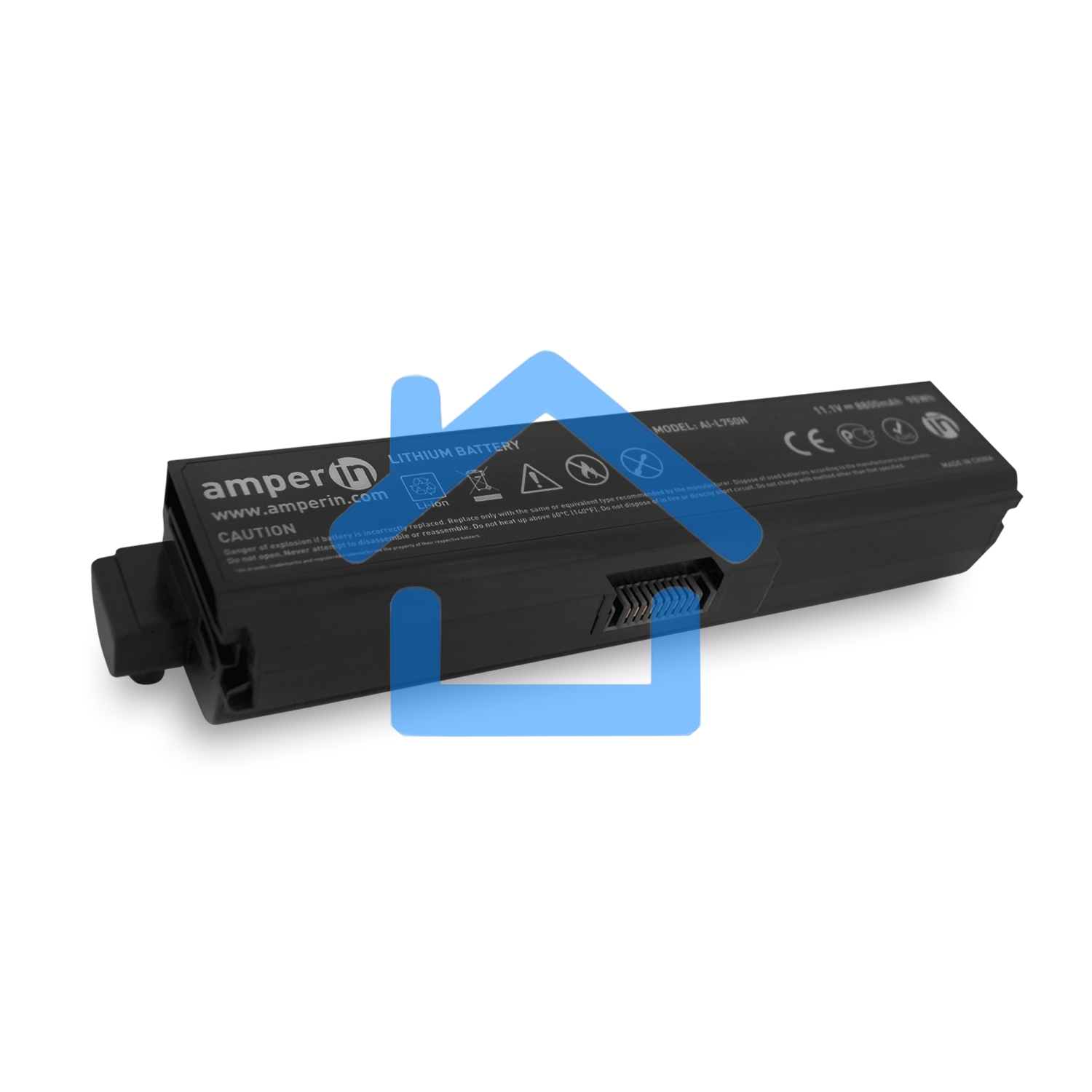 Аккумуляторная батарея Amperin для ноутбука Toshiba L750 11.1V 8800mAh (98Wh)