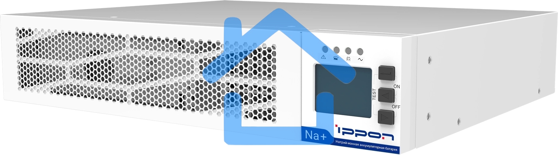 Источник бесперебойного питания Ippon Na+ RTA 1000 1000Вт 1000ВА белый