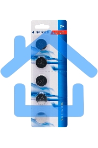 Батарейки литиевые Gembird GB-CR2016-5B, тип CR2016, 5шт, блистер