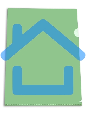 Папка-уголок Бюрократ -EE310/1GREEN A4, пластик, 0.15мм, зеленый