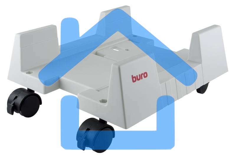 Подставка Buro BU-CS3AL светло-серый