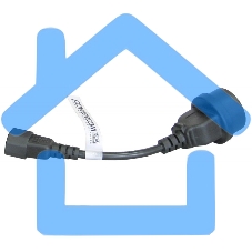 Кабель Powercom SCUT IEC-320 C14 to Socket Type-F 250V 10A Кабель Powercom SCUT IEC-320 C14 to Socket Type-F 250V 10A