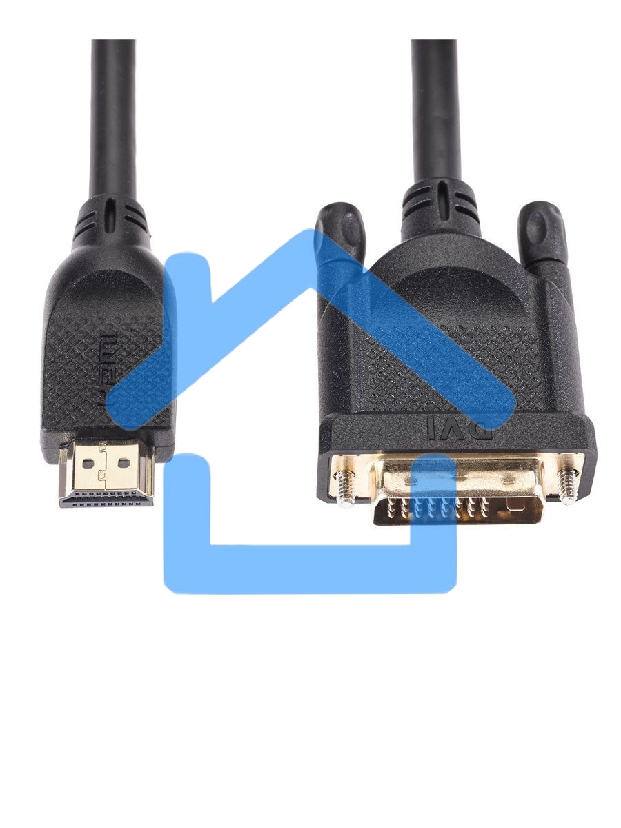 Кабель HDMI AM/DVI(24+1)M, 5м, CU, 1080P@60Hz, 2F, VCOM <CG484GD-5M>