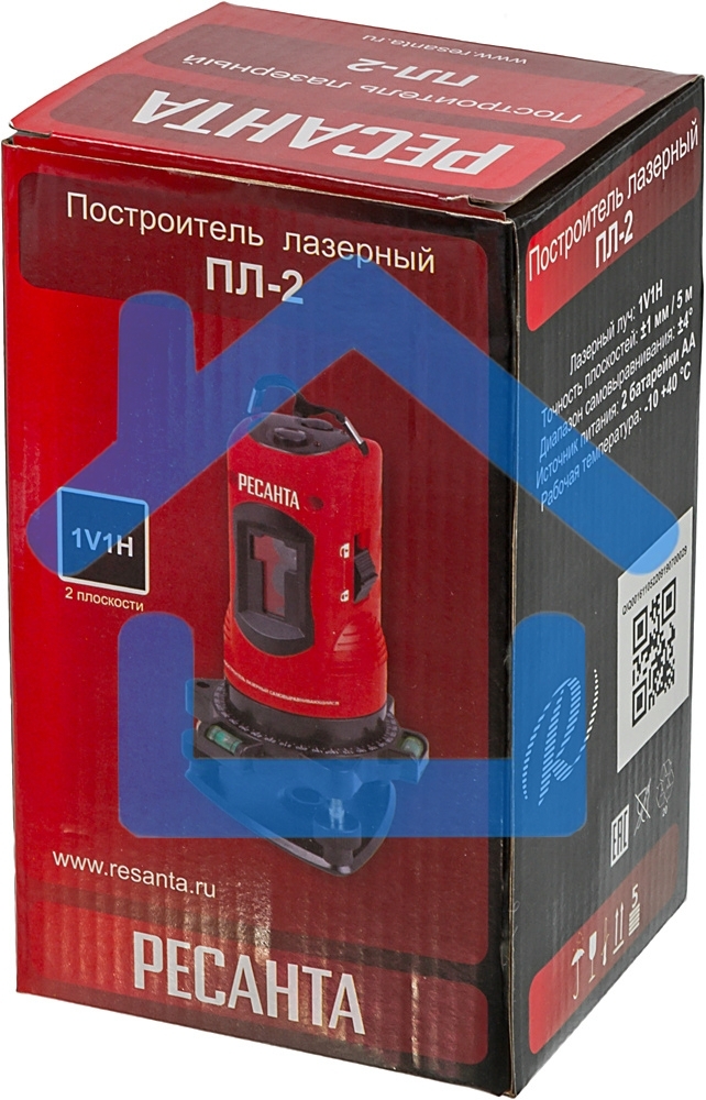 Лазерный нивелир Ресанта ПЛ-2