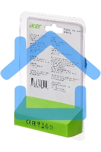 Мышь проводная Acer OMW020 черный, 1600 dpi, USB, кнопки - 4