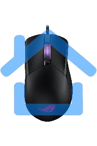 Мышь проводная ASUS ROG Gladius III черный, 19000 dpi, USB, кнопки - 6