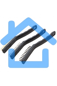 Набор щеток Matrix, 3 шт., металлические с пластмассовой ручкой, большие