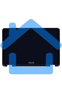 Модуль (матрица + тачскрин) для ASUS VivoBook Flip TP501UA FHD TN черный с рамкой