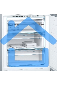 Холодильник Bosch KGN49LB30U черный двухкамерный 330/105л морозилка снизу, No Frost