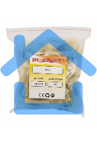 Соединительная гильза изолированная термоусаживаемая L-52 мм 4-6 мм² (ГСИ-т 6.0 / ГСИ-т 6,0-4,0) желтая Rexant