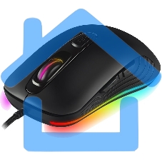 Мышь проводная SVEN RX-G820 черный, 4800 dpi, USB, кнопки - 6