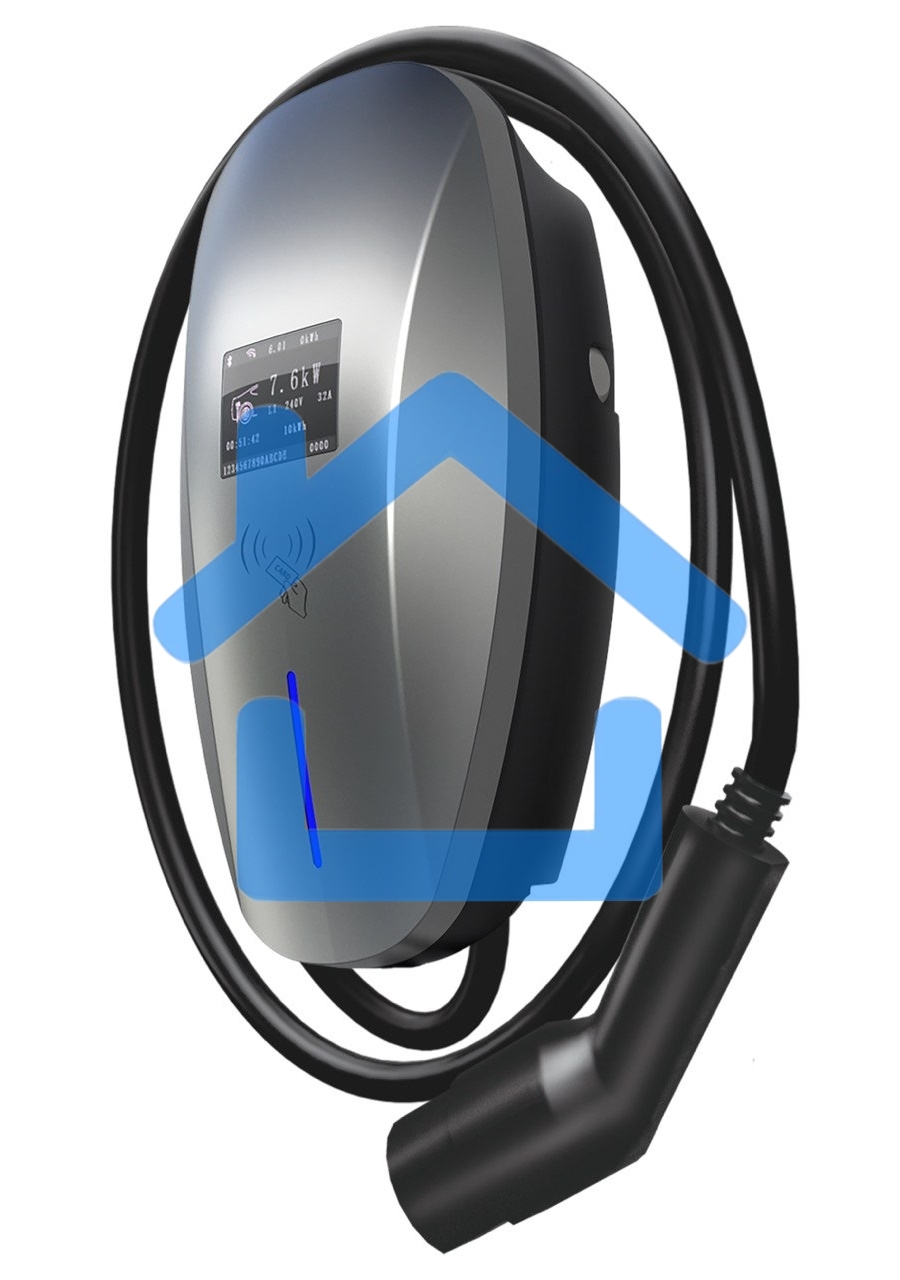 Зарядная станция S'OK 22kW WIFI APP OCPP1.6J RFID Type2 (SHM10332TP222KW-5)