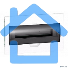 Бокс СП EASY9 встраив. с прозрачной дверью 1ряд 18мод. SchE EZ9E118S2FRU