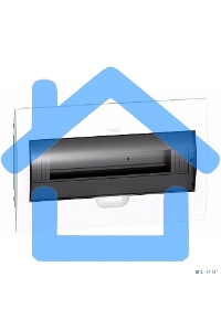 Бокс СП EASY9 встраив. с прозрачной дверью 1ряд 18мод. SchE EZ9E118S2FRU