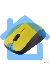 Мышь беспроводная Gembird MUSW-360-LM желтый, 1000 dpi, радиоканал, USB, кнопки - 3