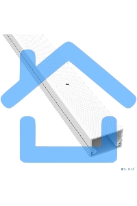 Кабель-канал 25х17 L2000 пластик TMC ДКС 00304