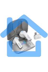 Гарнитура ASUS R55ES ROG CETRA TWS SPEEDNOVA WHT/UN (90YH03Y0-BTUA10) 