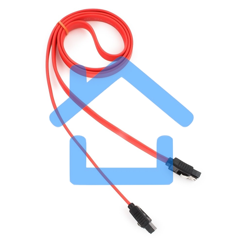 Кабель интерфейсный SATAIII Cablexpert CC-SATAM-DATA-0.8M, 80см, 7pin/7pin, защелка, пакет