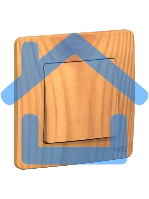 Выключатель 1-кл. СП BLANCA (сх.1) 10А 250В ясень SchE BLNVS010105