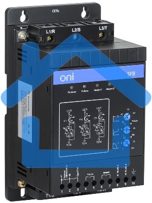 Устройство плавного пуска IEK ONI SFB 3Ф 380В 2,2кВт 4,5A Uупр 110-220В