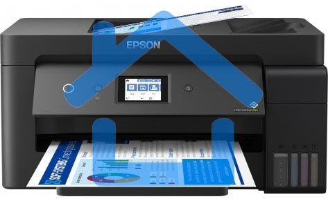 МФУ струйное Epson L14150, A3, цветной, печ. 38 стр/мин (ч/б) 24 стр/мин (цв.), 1200 x 4800 dpi (печать) 1200x2400dpi (скан.), USB, RJ-45, Wi-Fi