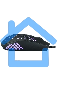 Мышь проводная Acer OMW134 черный, 3200 dpi, USB, кнопки - 6