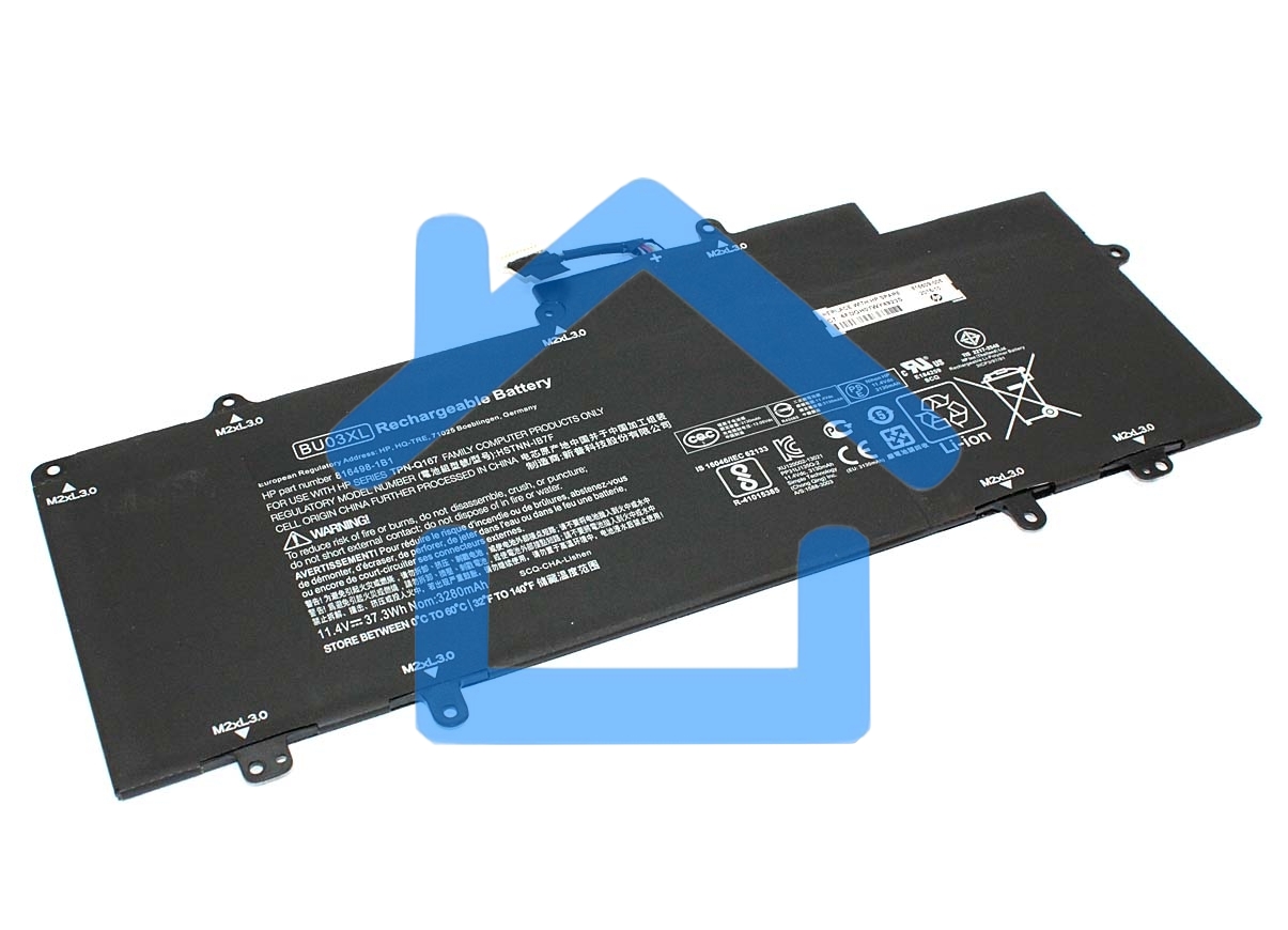 Аккумуляторная батарея для ноутбука HP Chromebook 14-AK010NR11.4V 3280mAh