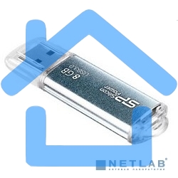 Флешка USB R/W Silicon Power R/W 8Gb Marvel M01 SP008Gb,UF3M01V1B USB3.0 синий