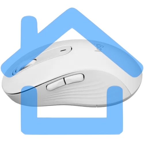 Мышь беспроводная Logitech Signature M650 белый, 4000 dpi, радиоканал, Bluetooth, USB, кнопки - 5