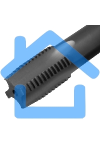 Метчик ручной Сибртех М22 х 2,5 мм, комплект из 2 шт.