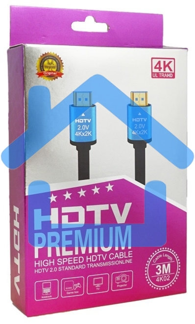 Кабель аудио-видео Premier 11242 HDMI (m)/HDMI (m) 3м. позолоч. конт. черный