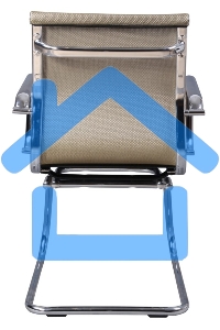 Кресло компьютерное Бюрократ CH-993-Low-V/gold золотистый, низкая спинка, сетка