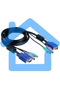 Переключатель D-Link DKVM-CB Кабель KVM длиной 1,8 м с разъемами PS2