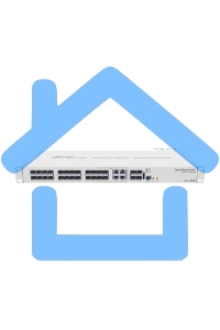 Коммутатор 20PORT SFP 4SFP+ CRS328-4C-20S-4S+RM MIKROTIK