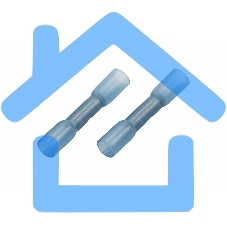 Соединительная гильза изолированная термоусаживаемая L-37 мм 1.5-2.5 мм² (ГСИ-т 2.5/ГСИ-т 1,5-2,5) синяя Rexant