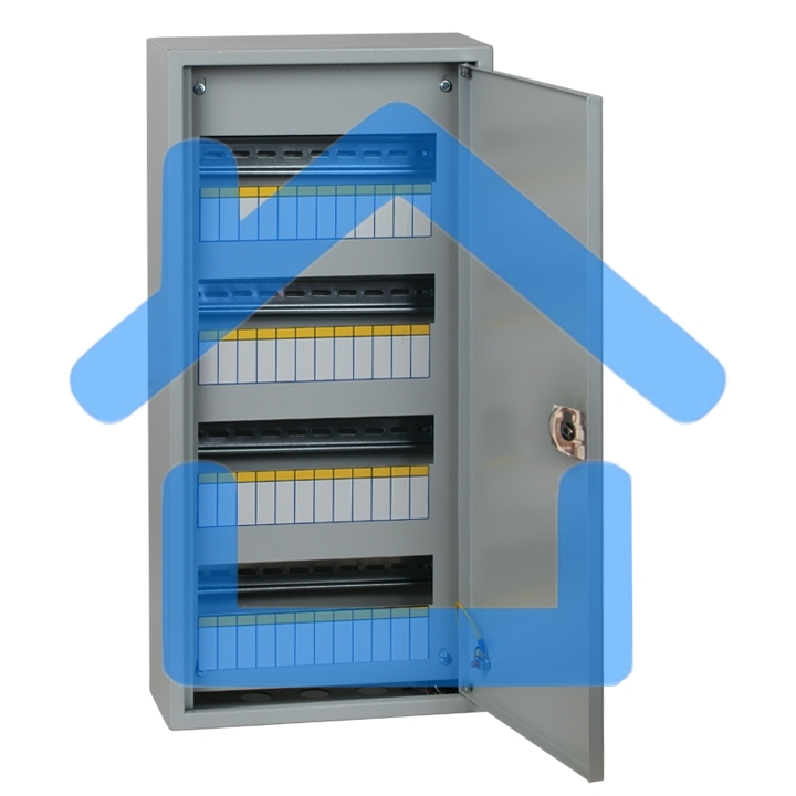 Щит распред. навесной EKF mb21-48n ЩРН-48 пласт. замок (610х300х120) IP31 EKF PROxima