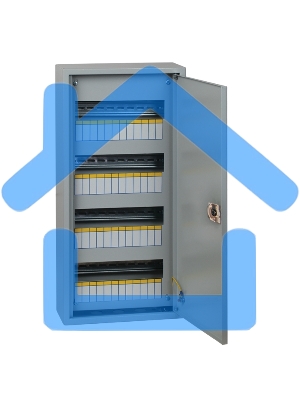 Щит распред. навесной EKF mb21-48n ЩРН-48 пласт. замок (610х300х120) IP31 EKF PROxima