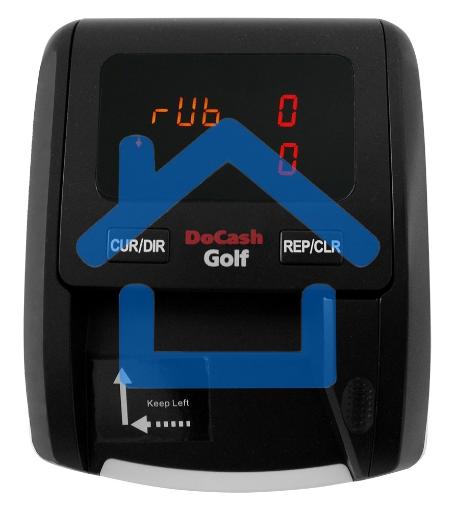 Детектор банкнот DoCash Golf автоматический рубли АКБ