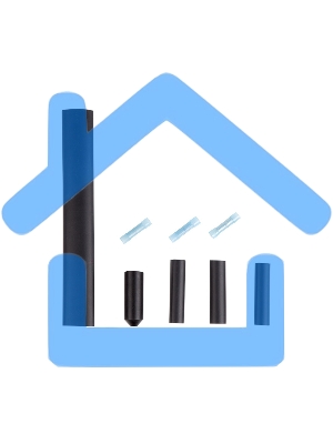 Универсальный набор Rexant для концевой заделки саморегулирующегося кабеля