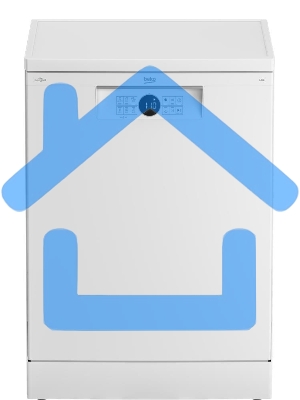 Посудомоечная машина Beko BDFN26422W, белая, 59.8 см, 14 компл., 44 дБ, класс A