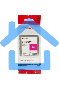 Картридж струйный Canon PFI-107M (6707B001) пурпурный (130 мл) для Canon iP F680/685/780/785