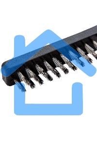 Набор щеток Matrix, 3 шт., металлические с пластмассовой ручкой, большие