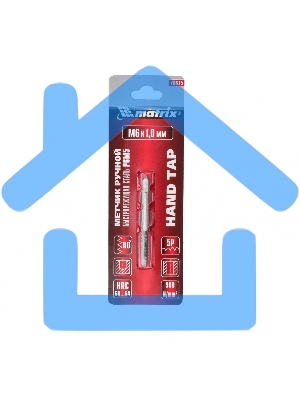 Метчик ручной Matrix М6x1,0 мм, Р6М5